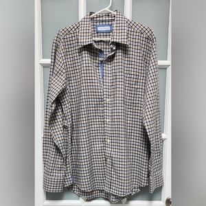 Men's ALEX CANNON Long Sleeve Casual Shirt EUC